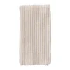 Tygservetter|Tygservetter-ERNST servett smalrandig 40x40 cm, Beige-vit