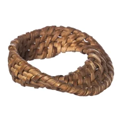 servettring 2-pack, Mörkbrun^ERNST Outlet