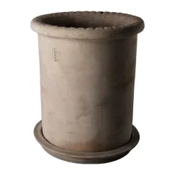 terrakotta kruka med fat, Ø25x28 cm^ERNST New