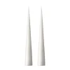 Ljus-Ester & erik konljus 37 cm 2-pack matt, White ash 21