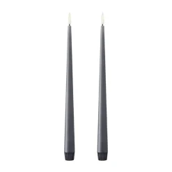 Led-Ljus-Ester & erik kronljus LED 2-pack, 74 Dark Slate , 30 cm