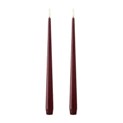 Led-Ljus-Ester & erik kronljus LED 2-pack, 44/2 Deep Wine , 30 cm