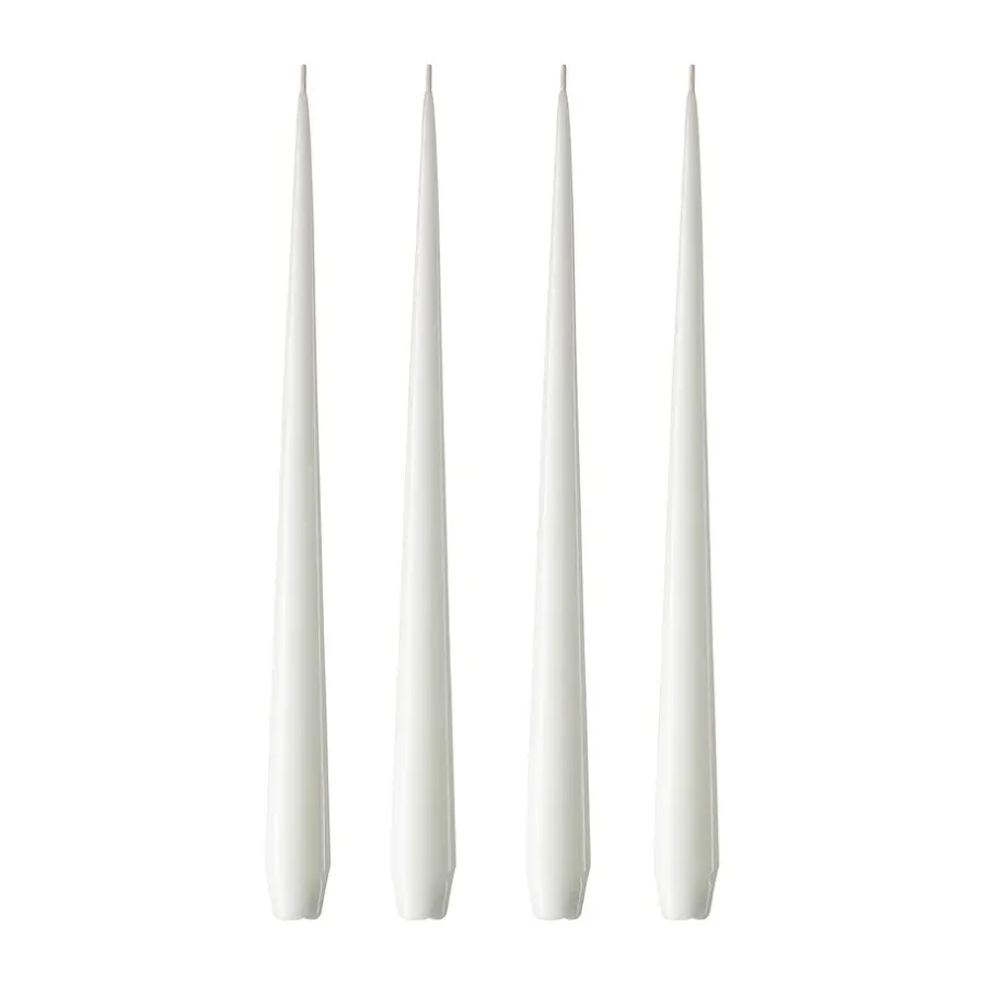 ljus lackad 4-pack, pure white, 42 cm^Ester & erik New