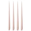 Ljus-Ester & erik ljus 4-pack matt, Rosewater 51, 32 cm
