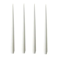 Ljus-Ester & erik ljus 4-pack matt, pure white, 32 cm