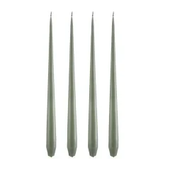 ljus 4-pack matt, green soil, 42 cm^Ester & erik