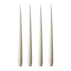 Ljus-Ester & erik ljus 4-pack matt, ivory, 32 cm