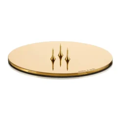 ljusfat Ø9 cm blank, Guld^Ester & erik Discount