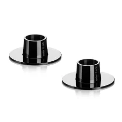 ljusstake blank 2-pack, Svart^Ester & erik