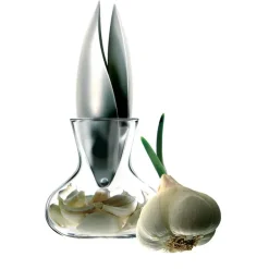 Vitlökspressar & Potatispressar-Eva Solo vitlökspress, glas-rostfritt stål