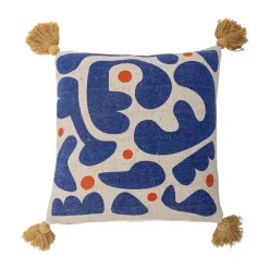 Kuddar-Bloomingville Eviaya kudde 45x45 cm, Blå