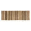 Gångmattor|Jutemattor-Dixie Fanny striped jutematta, Natur, 80x250 cm