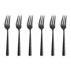 Dessertbestick-Amefa Felicity tårtgafflar 15,6 cm 6-pack, Svart