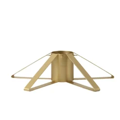 Juldekorationer & Julpynt-Ferm Living julgransfot, mässing