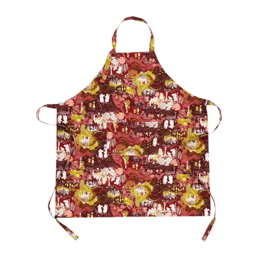 Festliga stunder mumin förkläde, 87x94 cm^Moomin Arabia New