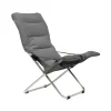 Sittmöbler·Solstolar & Solsängar|Solstolar & Solsängar-Fiam Fiesta Soft solstol, Antracit-aluminium