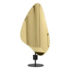 Ljusstakar-Audo Copenhagen Flambeau ljusstake 34 cm, Black-polished brass