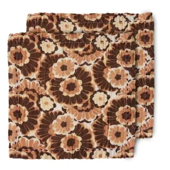 Tygservetter|Tygservetter-HKliving Floral bomullsservett 30x30 cm 2-pack, Vintage