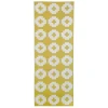 Flower matta sun (gul), 70x200 cm^Brita Sweden New