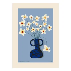 Flower Studies 04 (Stjärnöga) poster, 30x40 cm^Paper Collective Outlet