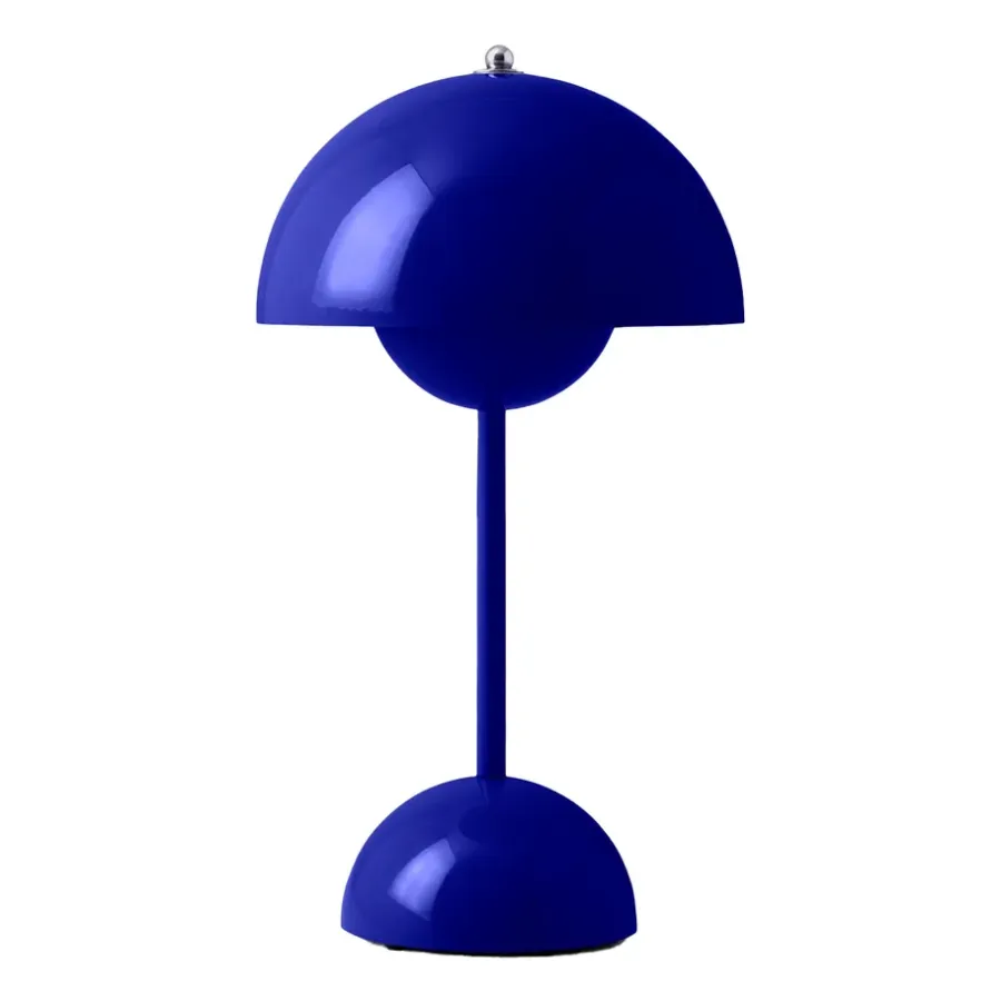 Flowerpot portabel bordslampa VP9, Cobalt blue^&Tradition Sale
