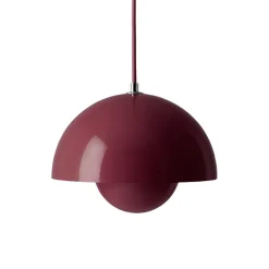 Flowerpot VP1 pendel, Dark plum^&Tradition Best