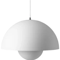 Taklampor & Pendlar-&Tradition Flowerpot VP2 pendel stor, matt vit