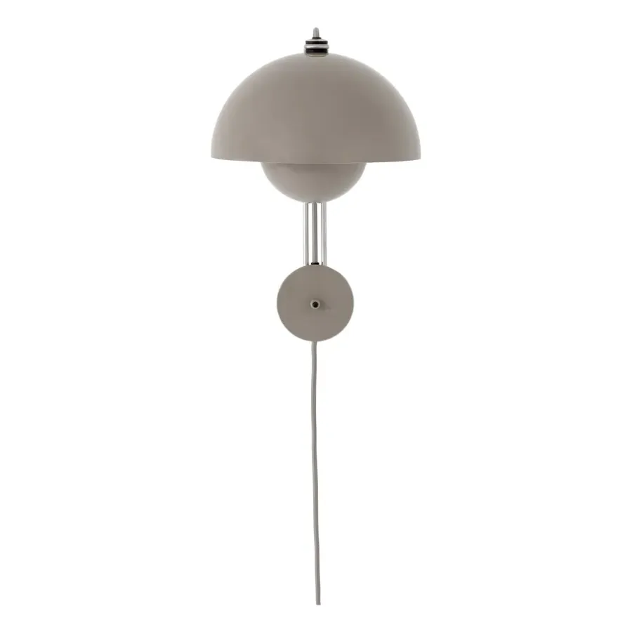 Flowerpot VP8 vägglampa, Grey beige^&Tradition Hot