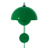 Vägglampor-&Tradition Flowerpot VP8 vägglampa, Signal green