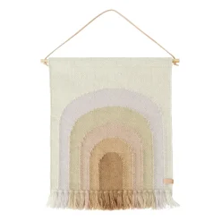 Follow the rainbow väggdekoration 55x69 cm, Lavender^OYOY