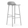 Form barstol metallben 75 cm, grå^Normann Copenhagen Online