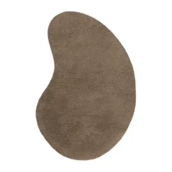 Forma ullmatta 103x155 cm, Ash Brown^Ferm Living Outlet