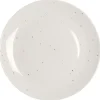 Mattallrikar-Scandi Living Freckle tallrik Ø26 cm, Vit