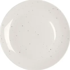 Mattallrikar-Scandi Living Freckle tallrik Ø26 cm, Vit