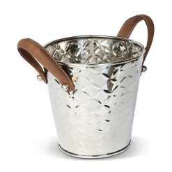 French Fleur vinkylare med läderhandtag, Rostfritt stål^Culinary Concepts