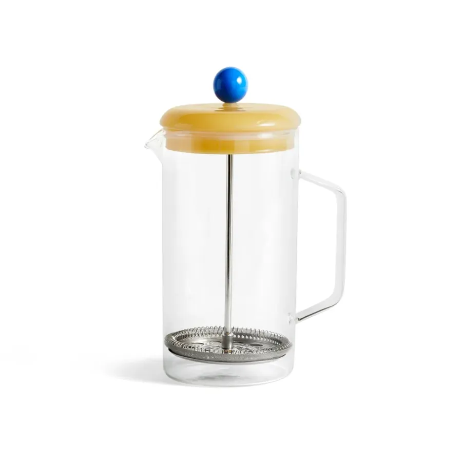 Kaffekannor, Presskannor & Kaffefilter-HAY French Press Brewer presskanna 1 liter, Clear
