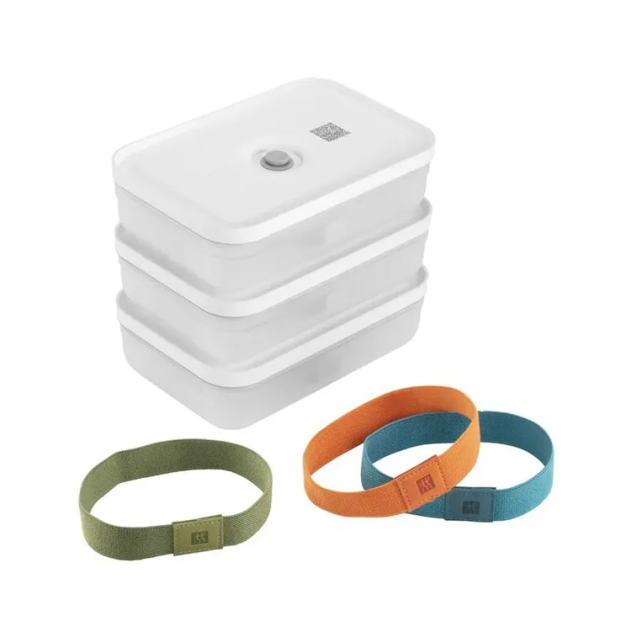 Fresh & save vakuum matlåda 6 delar, Transparent^Zwilling New