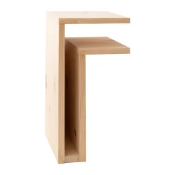 Sängbord-Maze F-shelf Play DIY vägghylla, Pine, right