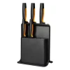 Knivförvaring|Knivblock-Fiskars Functional Form knivblock i plast med 5 knivar, 6 delar