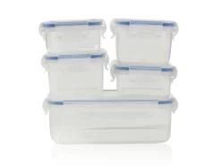 Förvaringsburkar-Funktion förvaringsburk 5-pack, Plast