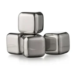 Vin- & Bartillbehör-Funktion whiskysten 4-pack, Rostfritt stål