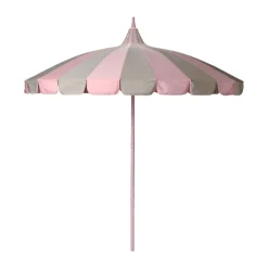 Solskydd·Parasoller|Parasoller-Garden Glory parasoll, Pink-beige stripe