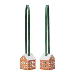 Gingerbread julhänge 5 cm 2-pack, Brun^Kähler Online