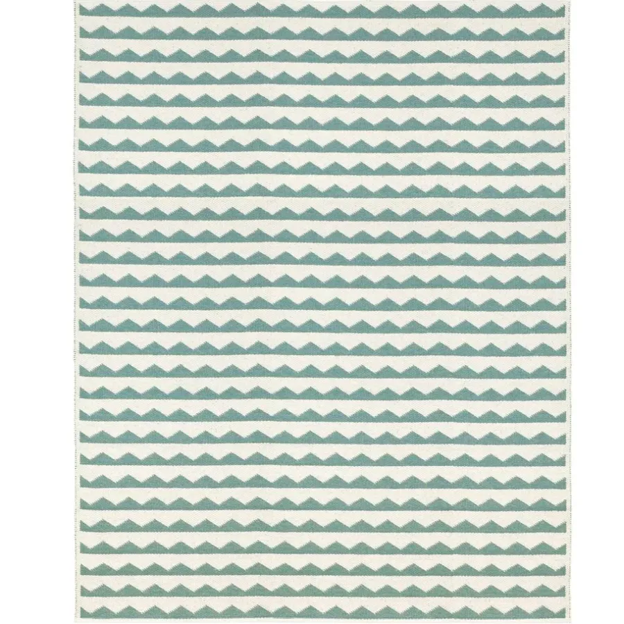 Utomhusmattor|Plastmattor-Brita Sweden Gittan matta stor aqua (turkos), 150 x 200 cm