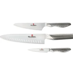G-773889 knivset 30-års jubileum, 3 knivar, rostfritt stål^Global Clearance