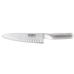G-78 kockkniv olivslipad 18 cm, Rostfritt stål^Global