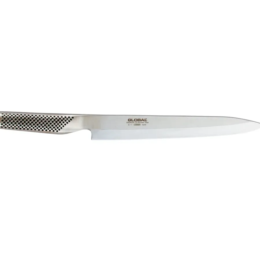 Övriga Knivar|Japanska Knivar-Global G-11 sashimikniv 25 cm spetsig, Rostfritt stål