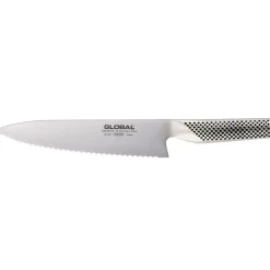 G-22R brödkniv 20 cm tandad, Rostfritt stål^Global Discount