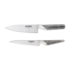 Knivset-Global knivset 2 delar (G-58 & GS-14), Rostfritt stål