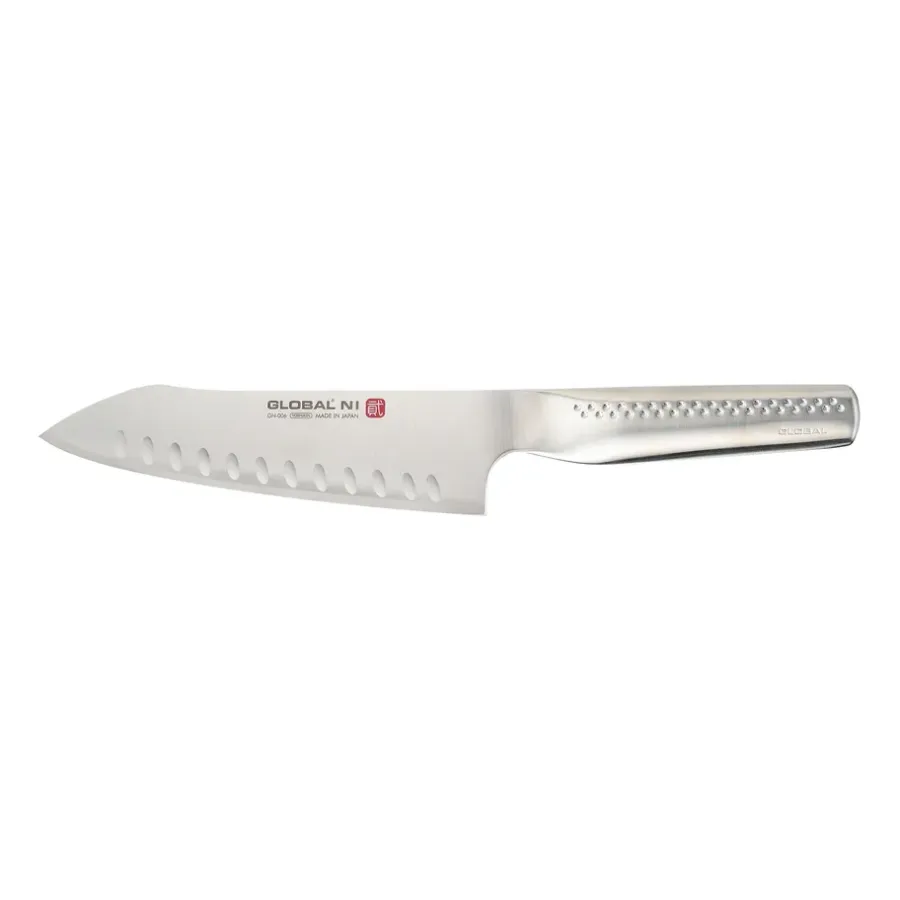 NI GN-006 Grönsakshacka Oriental olivslipad, Rostfritt stål, 18 cm^Global Hot